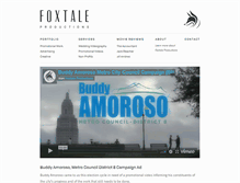 Tablet Screenshot of foxtaleproduction.com